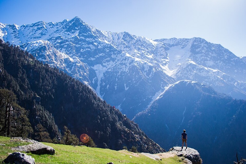 Dhauladhar range above McLeod Ganj