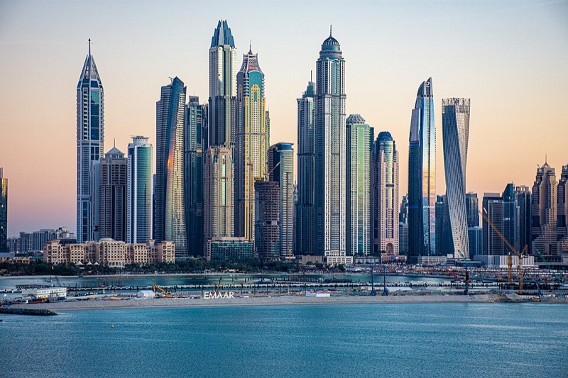 Dubai Marina skyline