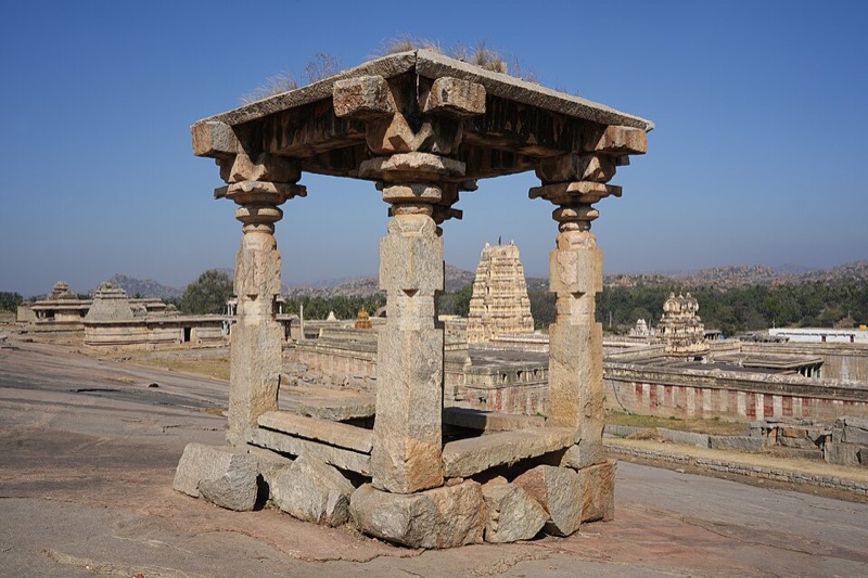 Hemakuta Hill and Virupaksha Temple, Hampi