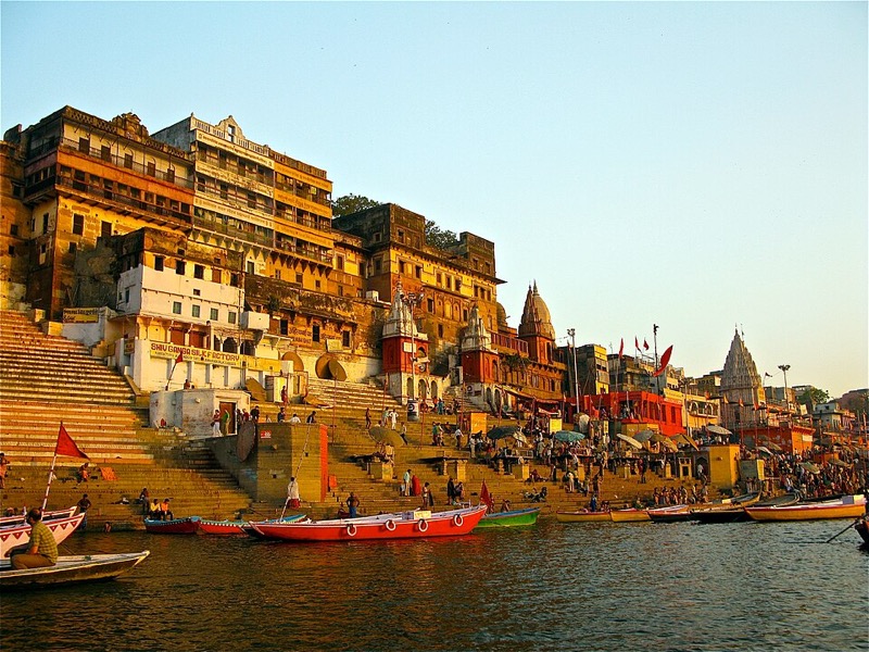 Ahilya Ghat on the Ganges, Varanasi