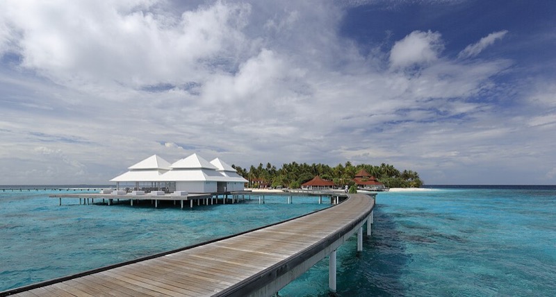 Over-water villas, Maldives